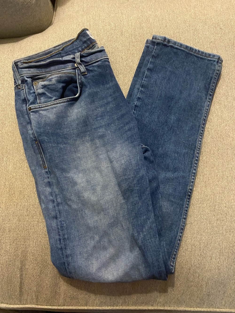 Hudson Jeans Light Blue Denim Blake Mens Size 34